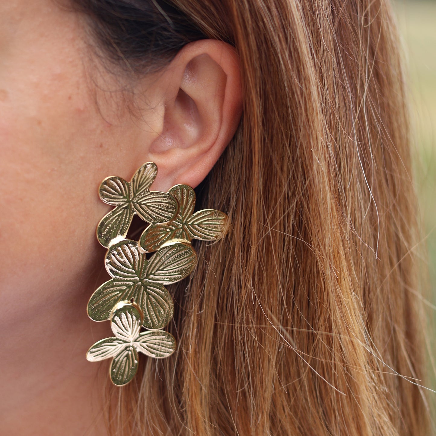 Boucles d'oreilles Saphir