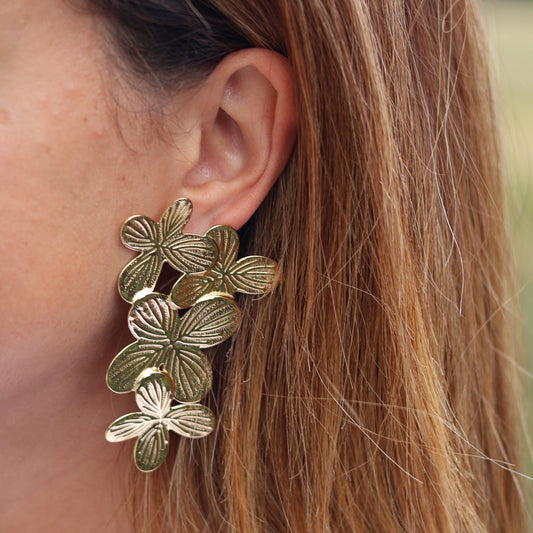 Boucles d'oreilles Saphir