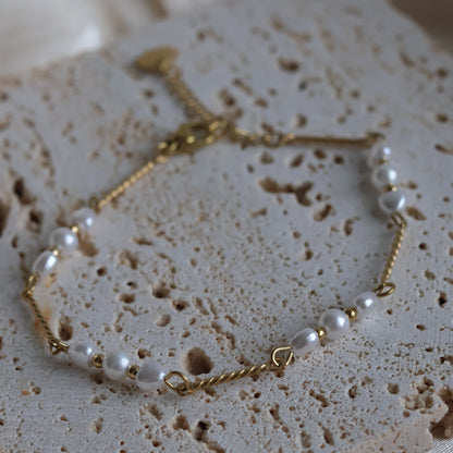 Lot 6 bracelets Ambre